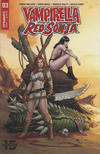 Cover Thumbnail for Vampirella / Red Sonja (2019 series) #3 [Cover A Frank Cho]