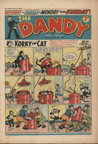 Cover Thumbnail for The Dandy (D.C. Thomson, 1950 series) #921