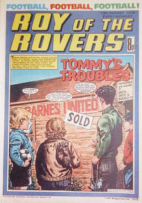 Cover Thumbnail for Roy of the Rovers (IPC, 1976 series) #12 August 1978 [99]