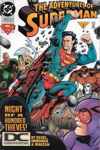Cover Thumbnail for Adventures of Superman (DC, 1987 series) #520 [DC Universe Corner Box]