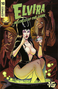 Cover Thumbnail for Elvira Mistress of the Dark (Dynamite Entertainment, 2018 series) #10 [Cover A Tim Seeley]
