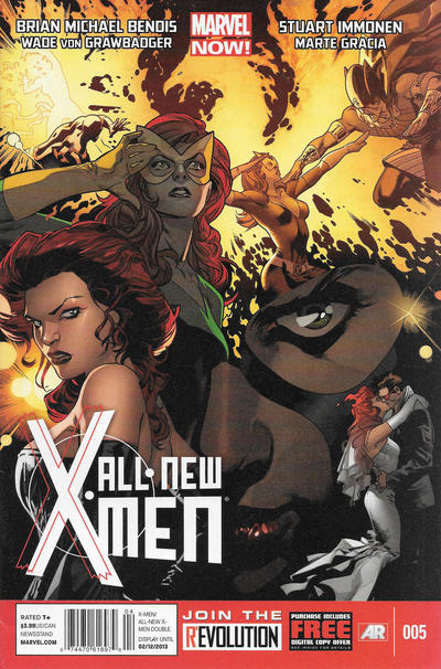 Cover for All-New X-Men (Marvel, 2013 series) #5 [Newsstand]