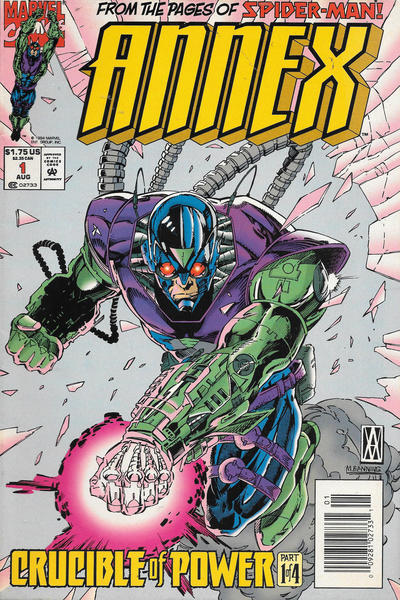 Cover for Annex (Marvel, 1994 series) #1