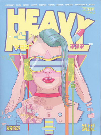 Cover for Heavy Metal Magazine (Heavy Metal, 1977 series) #289 - Sci-Fi Special [Cover D Rob Shields]