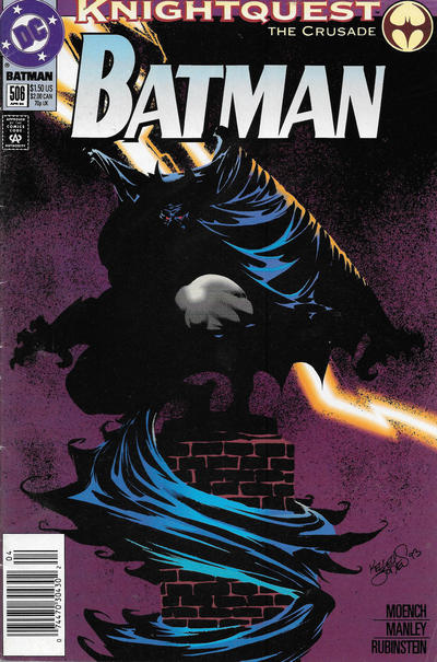 Cover for Batman (DC, 1940 series) #506 [Newsstand]