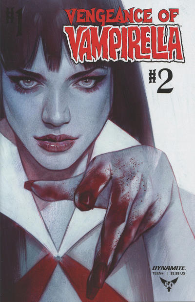 Cover for Vengeance of Vampirella (Dynamite Entertainment, 2019 series) #2 [Cover B Ben Oliver]
