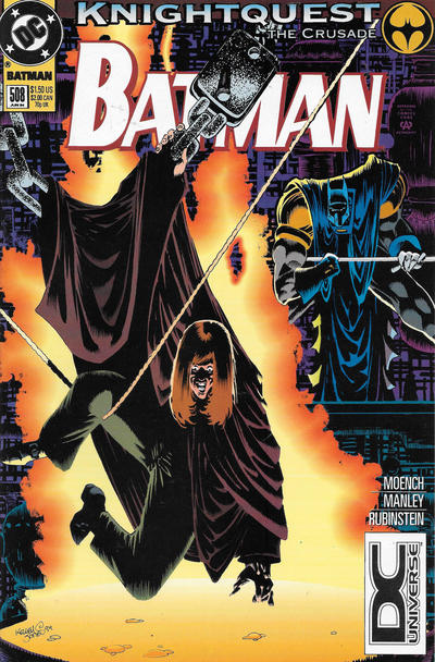 Cover for Batman (DC, 1940 series) #508 [DC Universe Corner Box]