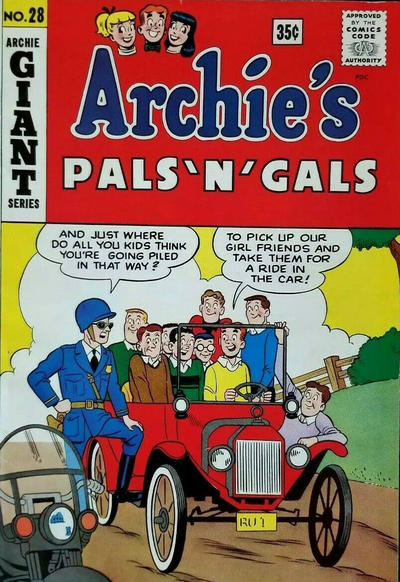 Cover for Archie's Pals 'n' Gals (Archie, 1952 series) #28 [Canadian]