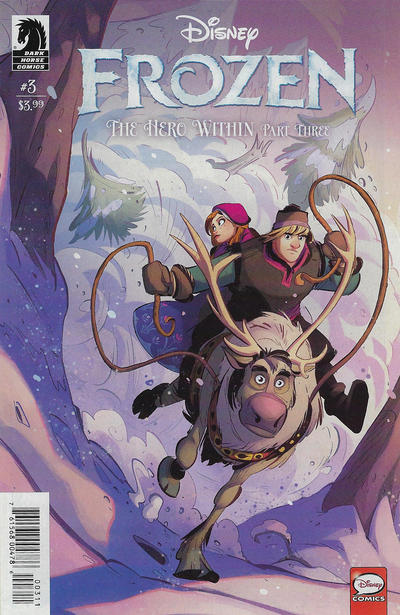 Cover for Frozen: The Hero Within (Dark Horse, 2019 series) #3