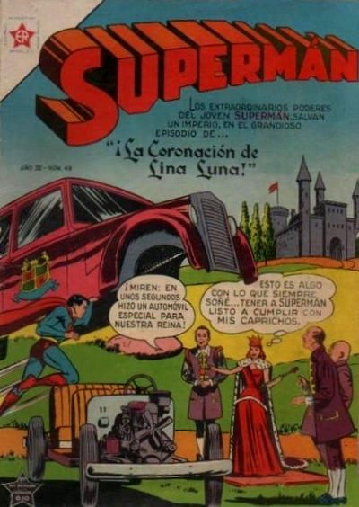 Cover for Supermán (Editorial Novaro, 1952 series) #48