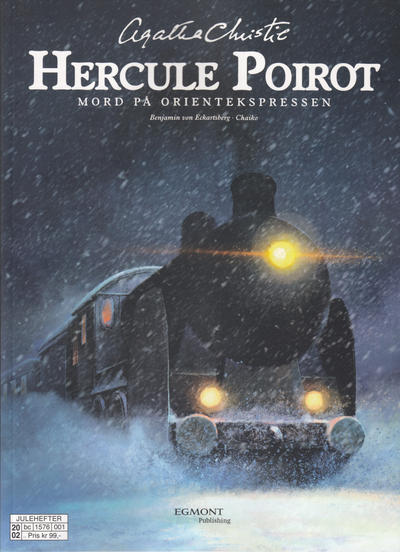 Cover for Hercule Poirot (Hjemmet / Egmont, 2019 series) #[1] - Mord på Orientekspressen