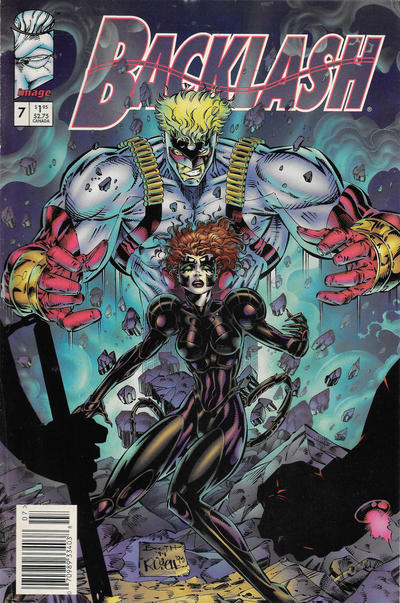 Cover for Backlash (Image, 1994 series) #7 [Newsstand]