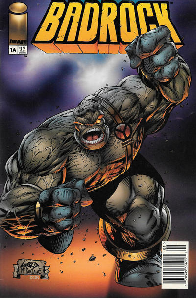 Cover for Badrock (Image, 1995 series) #1 [Newsstand]