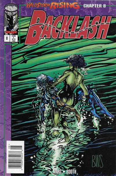 Cover for Backlash (Image, 1994 series) #8 [Newsstand]