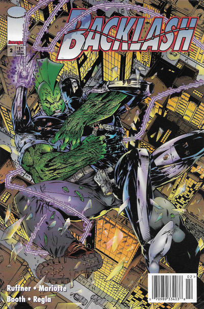 Cover for Backlash (Image, 1994 series) #2 [Newsstand]