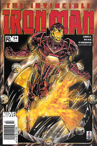 Cover Thumbnail for Iron Man (Marvel, 1998 series) #54 (399) [Newsstand]