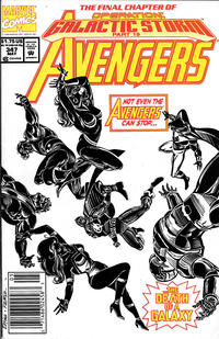 Cover Thumbnail for The Avengers (Marvel, 1963 series) #347 [Newsstand]