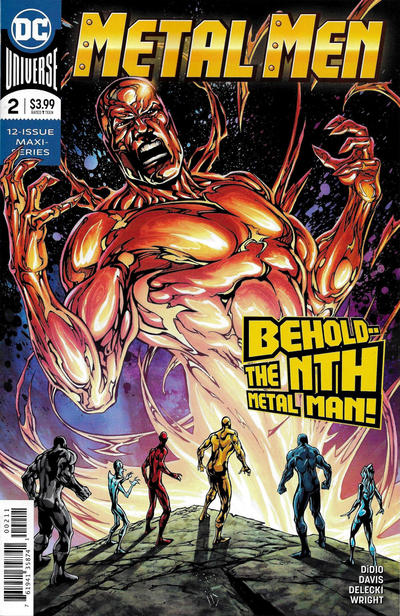 Cover for Metal Men (DC, 2019 series) #2