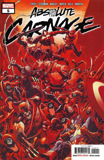 Cover for Absolute Carnage (Marvel, 2019 series) #5