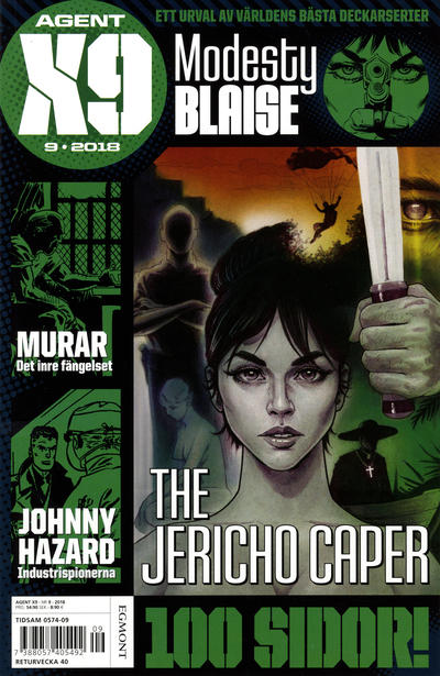 Cover for Agent X9 (Egmont, 1997 series) #9/2018