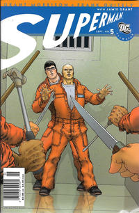 Cover Thumbnail for All Star Superman (DC, 2006 series) #5 [Newsstand]