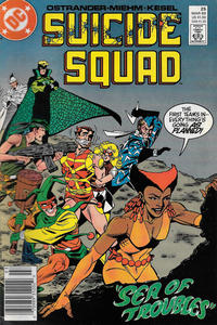 Cover for Suicide Squad (DC, 1987 series) #25 [Newsstand]