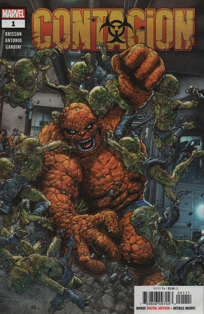 Cover for Contagion (Marvel, 2019 series) #1 [Juan José Ryp]