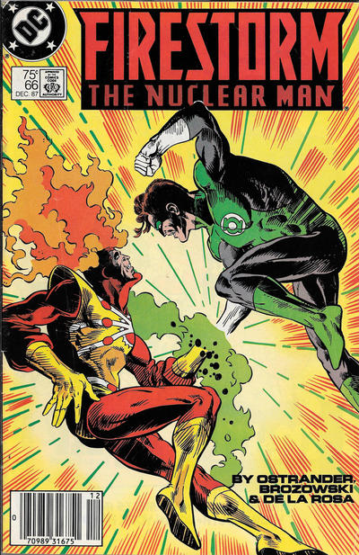 Cover for Firestorm the Nuclear Man (DC, 1987 series) #66 [Canadian]