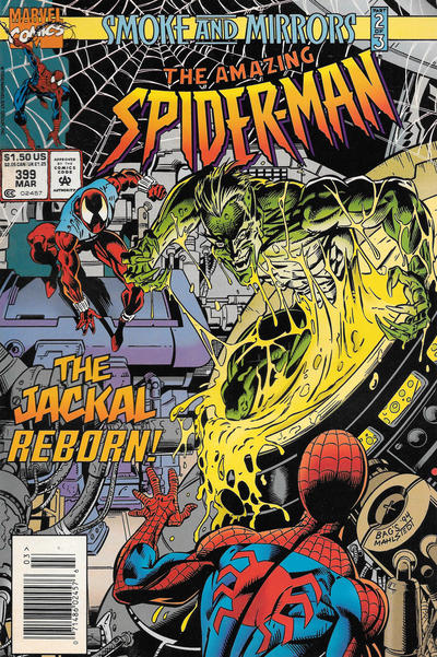 Cover for The Amazing Spider-Man (Marvel, 1963 series) #399 [Newsstand]