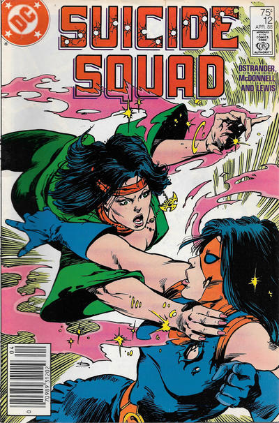 Cover for Suicide Squad (DC, 1987 series) #12 [Newsstand]