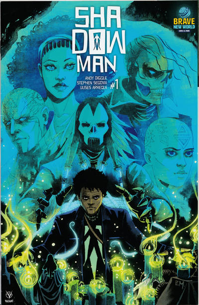 Cover for Shadowman (2018) (Valiant Entertainment, 2018 series) #1 [Brave New World Exclusive - Megan Hutchison]