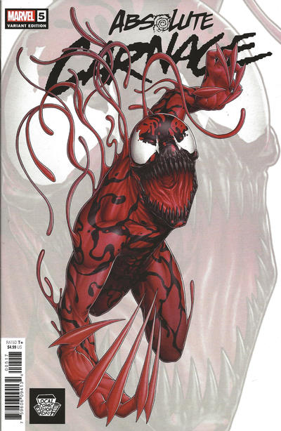 Cover for Absolute Carnage (Marvel, 2019 series) #5 [Local Comic Shop Day - John Tyler Christopher]
