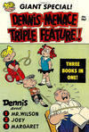Cover for Dennis the Menace Giant (Hallden; Fawcett, 1958 series) #46 - Dennis the Menace Triple Feature!