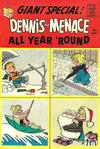 Cover for Dennis the Menace Giant (Hallden; Fawcett, 1958 series) #49 - Dennis the Menace All Year 'Round