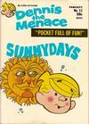 Cover for Dennis the Menace Pocket Full of Fun (Hallden; Fawcett, 1969 series) #11