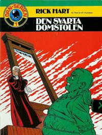 Cover Thumbnail for Örn-serien [Örnserien] (Semic, 1982 series) #1 - Rick Hart: Den svarta domstolen