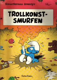 Cover Thumbnail for Smurfernas äventyr (Carlsen/if [SE], 1975 series) #3 [6:e u, 1980] - Trollkonst-smurfen