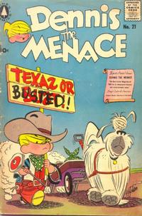 Cover Thumbnail for Dennis the Menace (Pines, 1953 series) #21