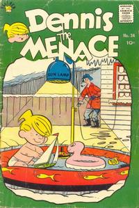Cover for Dennis the Menace (Hallden; Fawcett, 1959 series) #34