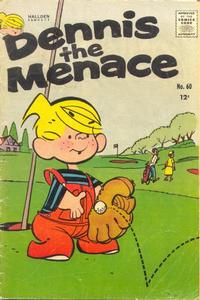 Cover Thumbnail for Dennis the Menace (Hallden; Fawcett, 1959 series) #60