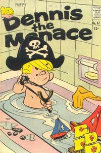 Cover for Dennis the Menace (Hallden; Fawcett, 1959 series) #67