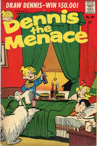 Cover for Dennis the Menace (Hallden; Fawcett, 1959 series) #89