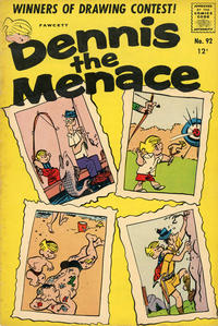 Cover Thumbnail for Dennis the Menace (Hallden; Fawcett, 1959 series) #92