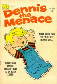 Cover for Dennis the Menace (Hallden; Fawcett, 1959 series) #100