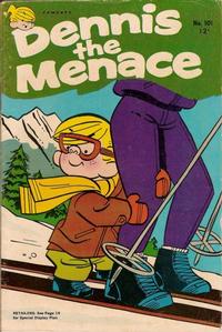 Cover for Dennis the Menace (Hallden; Fawcett, 1959 series) #101