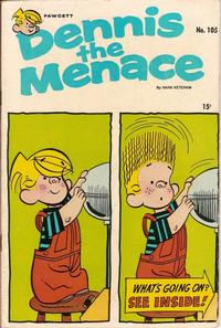 Cover for Dennis the Menace (Hallden; Fawcett, 1959 series) #105