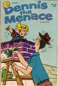 Cover for Dennis the Menace (Hallden; Fawcett, 1959 series) #110