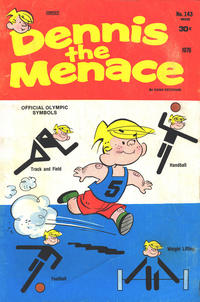 Cover for Dennis the Menace (Hallden; Fawcett, 1959 series) #143
