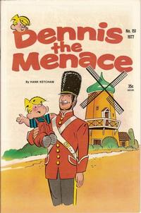 Cover for Dennis the Menace (Hallden; Fawcett, 1959 series) #151