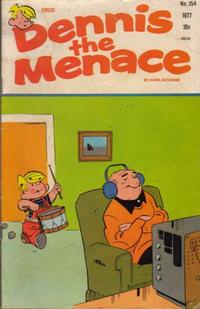 Cover for Dennis the Menace (Hallden; Fawcett, 1959 series) #154